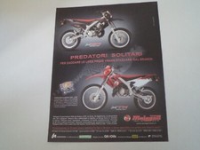 advertising Pubblicità 2003 MOTO MALAGUTI XSM MOTARD 50/XTM ENDURO 50