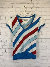 TOMMY HILFIGER DENIM CASUAL WOMEN T-SHIRT SHIRT JERSEY TEE ORIGINAL SIZE M