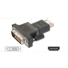 HDMI Femmina Dvi-D Maschio Convertitore Adattatore HDTV Al Plasma PC UK