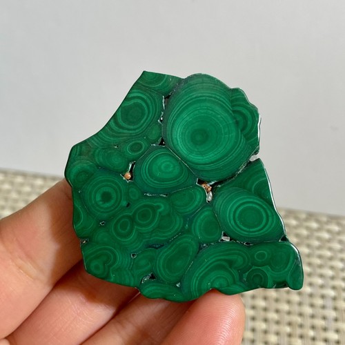 30g malachite lastra fetta - malachite,