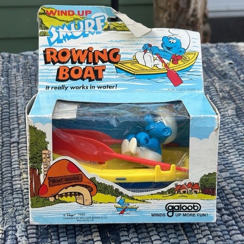 Puffo galoob 1982 vintage wind - puffo,