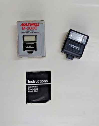 Flash vintage maxwell - flash,
