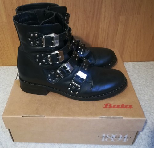Stivaletti vera pelle - , bata
