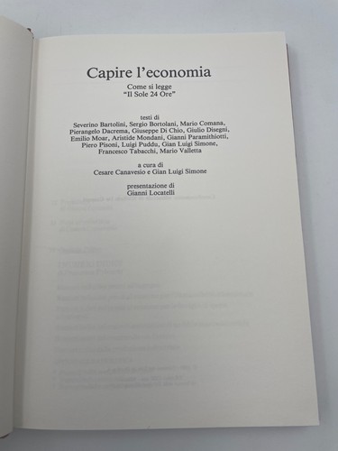 Capire economia come - l'economia,