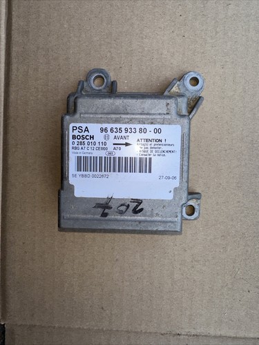 Centralina airbag 9663593380 - centralina,