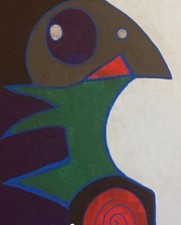 Aldo Gentilini (Genova, 1911 – Volpeglino, 1982) - Composizione 1970 mis.40x50 