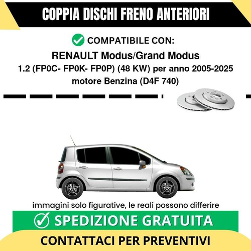 Coppia dischi freno anteriori - dischi,