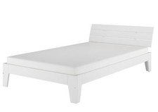Solido largo letto bianco