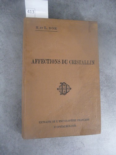 Dor affections du - l.,