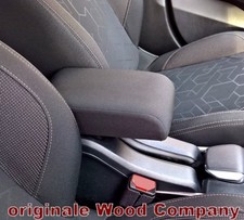 bracciolo Peugeot 2008 2013-2019 TESSUTO nero bracciolo originale Wood Company!