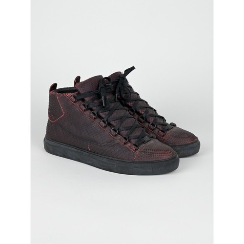 Sneakers alte effetto - , pitone