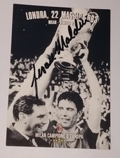 AUTOGRAFO RARO CESARE MALDINI