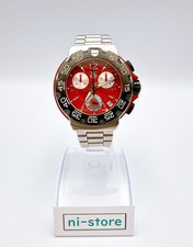 Orologio TAG HEUER CAC1112 Formula 1 one F1 Cronografo Qz Rosso Vintage - Rango B+