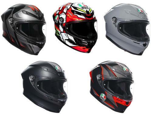 Casco integrale moto agv - moto, k6-s