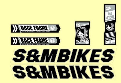 Set decalcomanie bmx - set,