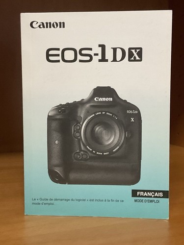 Canon eos 1dx francais mode - canon,