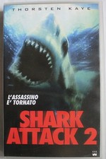 SHARK ATTACK 2 (1999) VIDEOCASSETTA EX NOLEGGIO
