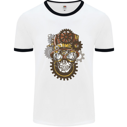 Shirt uomo steampunk skull - t-shirt,