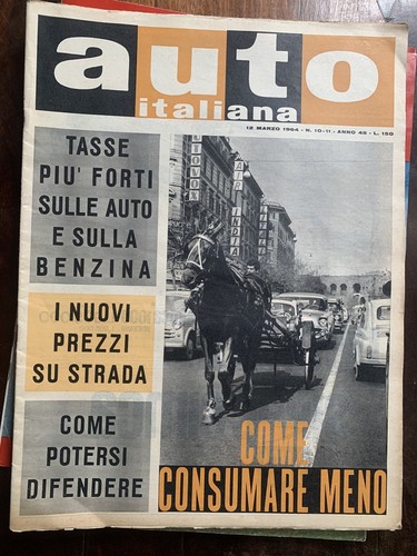 Auto italiana 11 1964 - auto, n°10-11