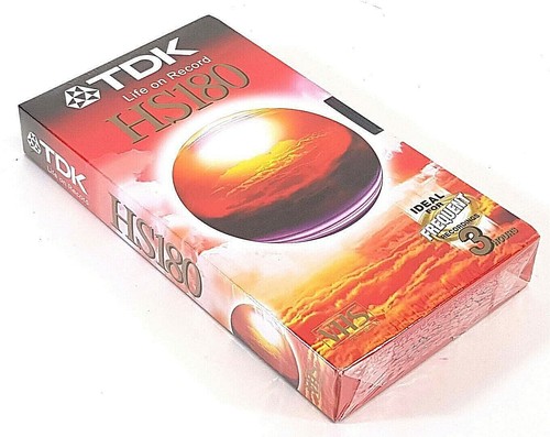 Videocassetta tdk hs180 - videocassetta,