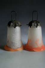 DUE ANTICHI PARALUMI IN VETRO