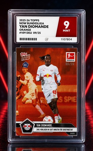 Yan diomande 2025 - diomande, topps