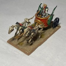 Warhammer Fantasy SKELETON CHARIOT - Tomb Kings - PAINTED Plastic