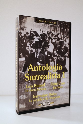 Vhs rara antologia surrealista - vhs,