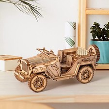 ROKR Army Jeep Puzzle 3D in