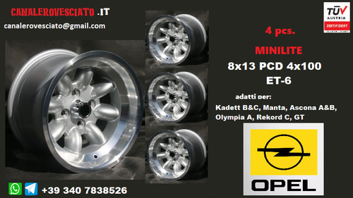 Cerchi lega 4x100 - lega, 13