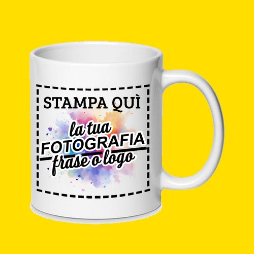 Tazza con foto personalizzata - con,