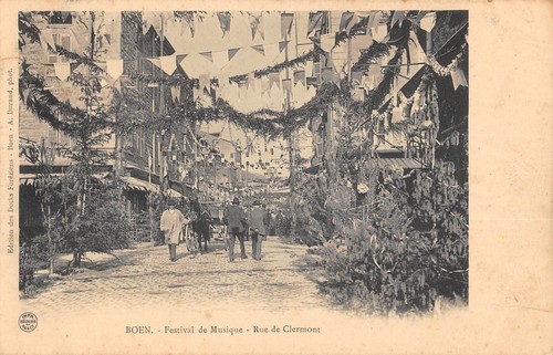 Cpa boen festival - cpa,