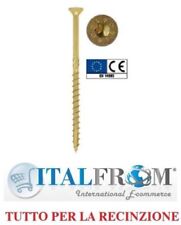 VITI VITE TORX PER LEGNO IN ACCIAIO TROPICALIZZATO PER STACCIONATE E STECCATI