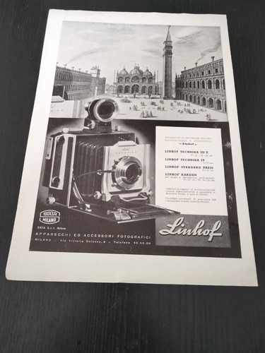 1952 linhof technika macchina - 1952,