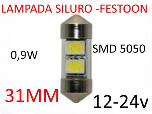 Lampada led festoon - festoon, siluro
