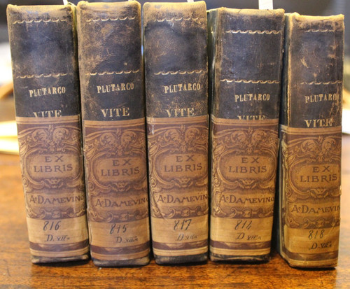 Plutarco vite degli uomini - vite,