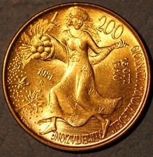 1981 Italy 200 Lire FAO World