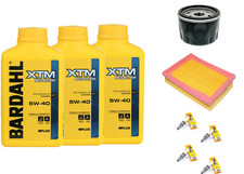 KIT/TAGLIANDO GILERA GP/800 2009/2011 BARDAHL XTM 5W40 FILTRO OLIO ARIA CANDELE