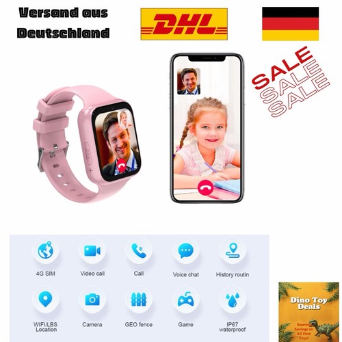Smartwatch rosa bambini con - rosa,