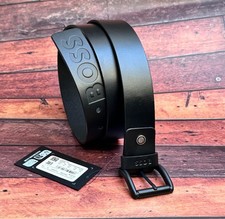 Cintura jeans HUGO BOSS nera