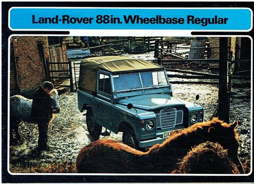 Land rover serie iii - rover, 88"