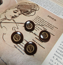Bottoni vintage 4 pz. "