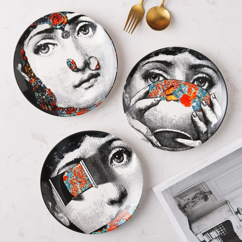 Piatti ceramica parete - piatti,
