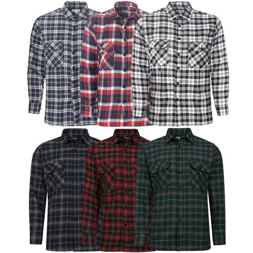 Camicie scacchi uomo manica - a,
