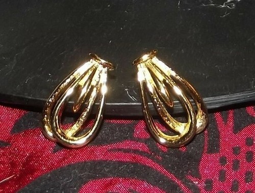 Orecchini forma ellisse - a,