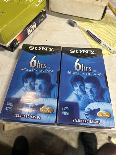 Videocassetta vhs sony - videocassetta,