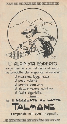 Pubbl 1926 unica cioccolato - pubbl.,