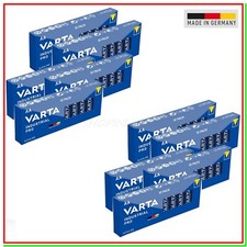 100 PILE ALCALINE AA BATTERIE Stilo VARTA INDUSTRIAL PRO Germany scadenza 2034