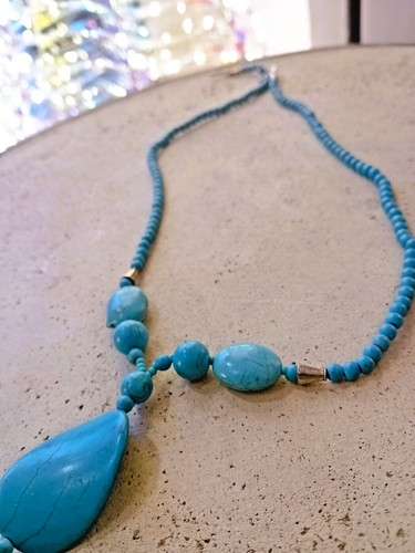 Collana donna pietre - collana, in