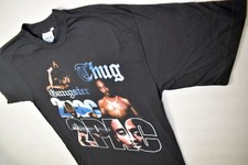 2Pac T-Shirt Tupac Vintage 2001 Tee Rap Hip Hop Raptee Shakur Graphic Print XXL 